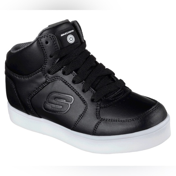 New Light Up Skechers Boys Energy Lights - Gusto Flash Sneakers - Picture 7 of 7